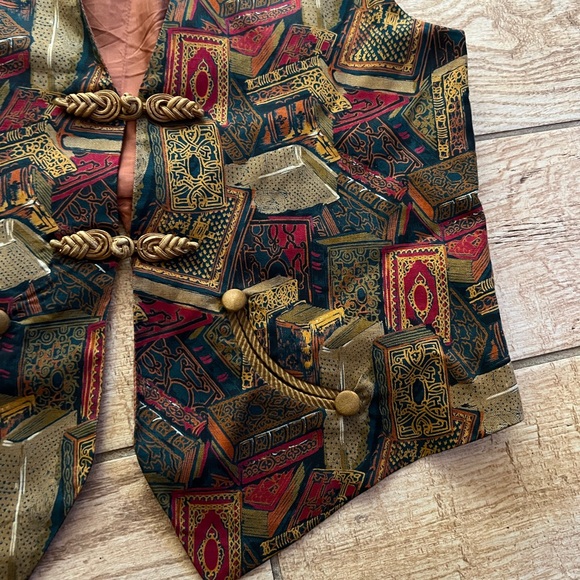 Vintage Max & Mabel library books vest size small - Picture 5 of 12